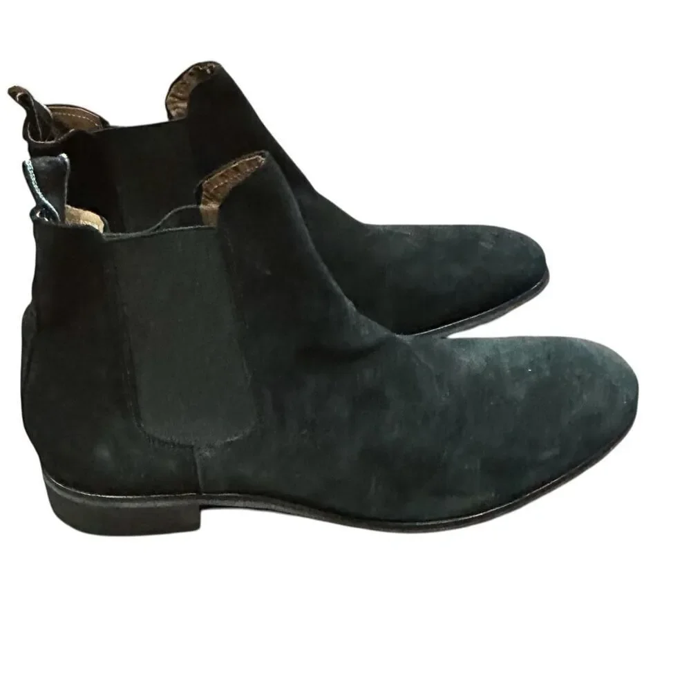 Shoe the Bear ELI CHELSEA BOOT in Black SUEDE Size 45 /12